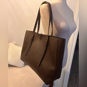 Fossil Kier Cactus Leather Tote